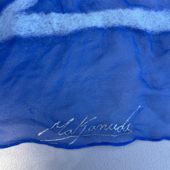 MaKanuda Sheer Silk & Merino Wool Scarf - Picture 1 of 5